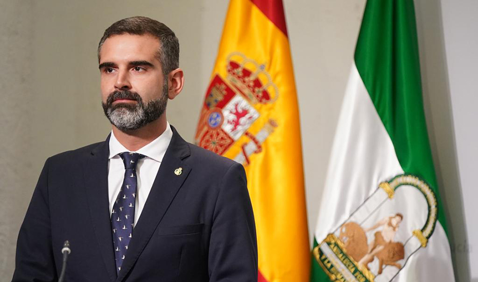 El nuevo portavoz del Gobierno de la Junta de Andalucía, Ramón Fernández Pacheco.